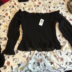 ~torrid off the shoulder blouse